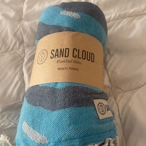 34x68 sand cloud beach towel